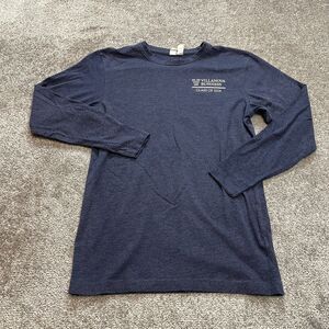 Clique Shirt Adult Small Blue Long Sleeve Villanova Business Class of 2024 Tee